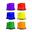 Zoccoli antiscivolo / trampoli per bambini (set di 2) | Diversi colori
