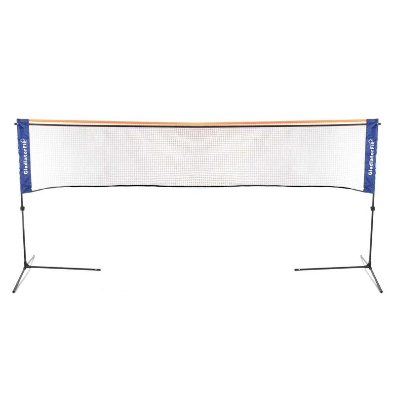 Red de bádminton portátil de 300 cm con altura ajustable de 75 a 155 cm