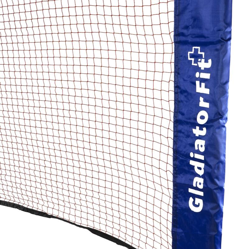 Draagbaar badmintonnet 300cm met verstelbare hoogte 75-155cm