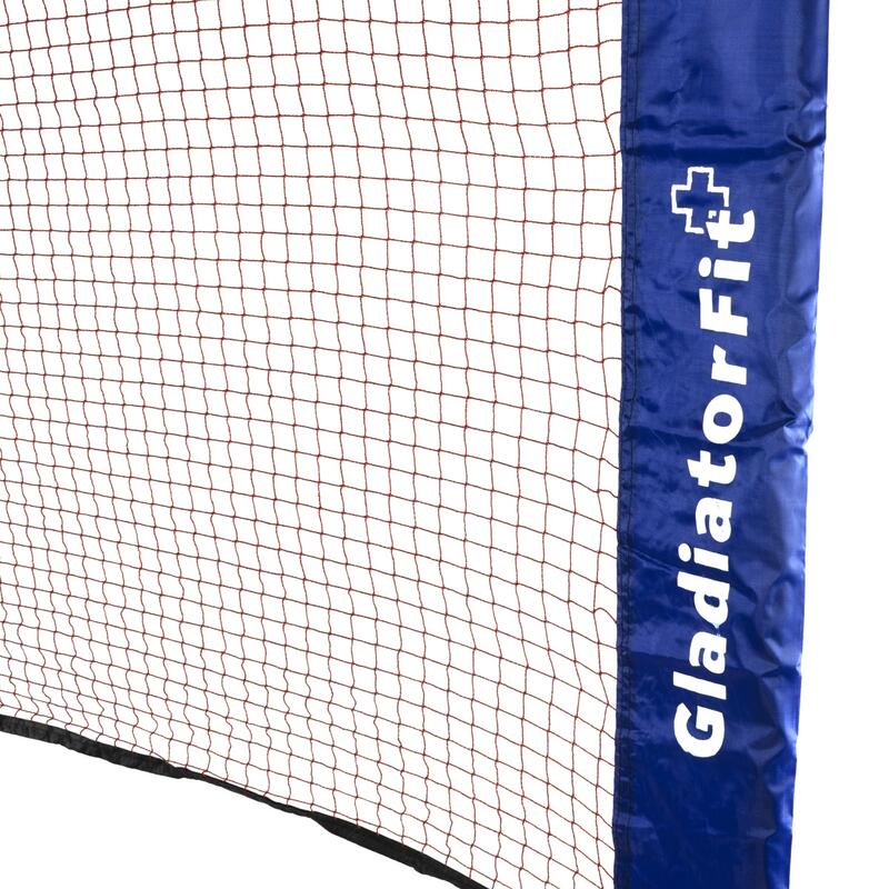 Tragbares Badmintonnetz 300cm höhenverstellbar 75-155cm