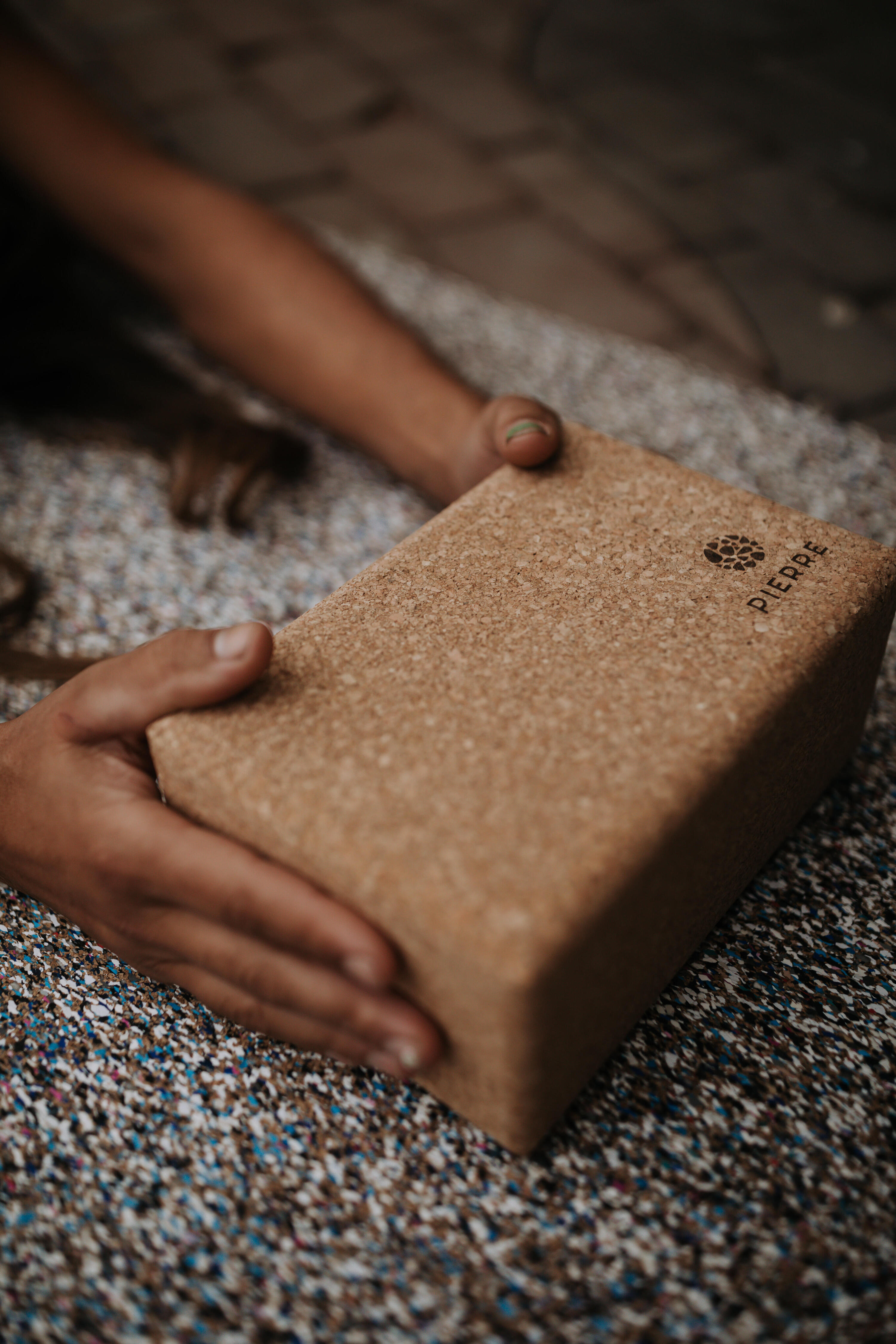 Due XL Blocchi di Yoga - Sughero naturale - 22,7cm x 15cm x 10cm 2/3