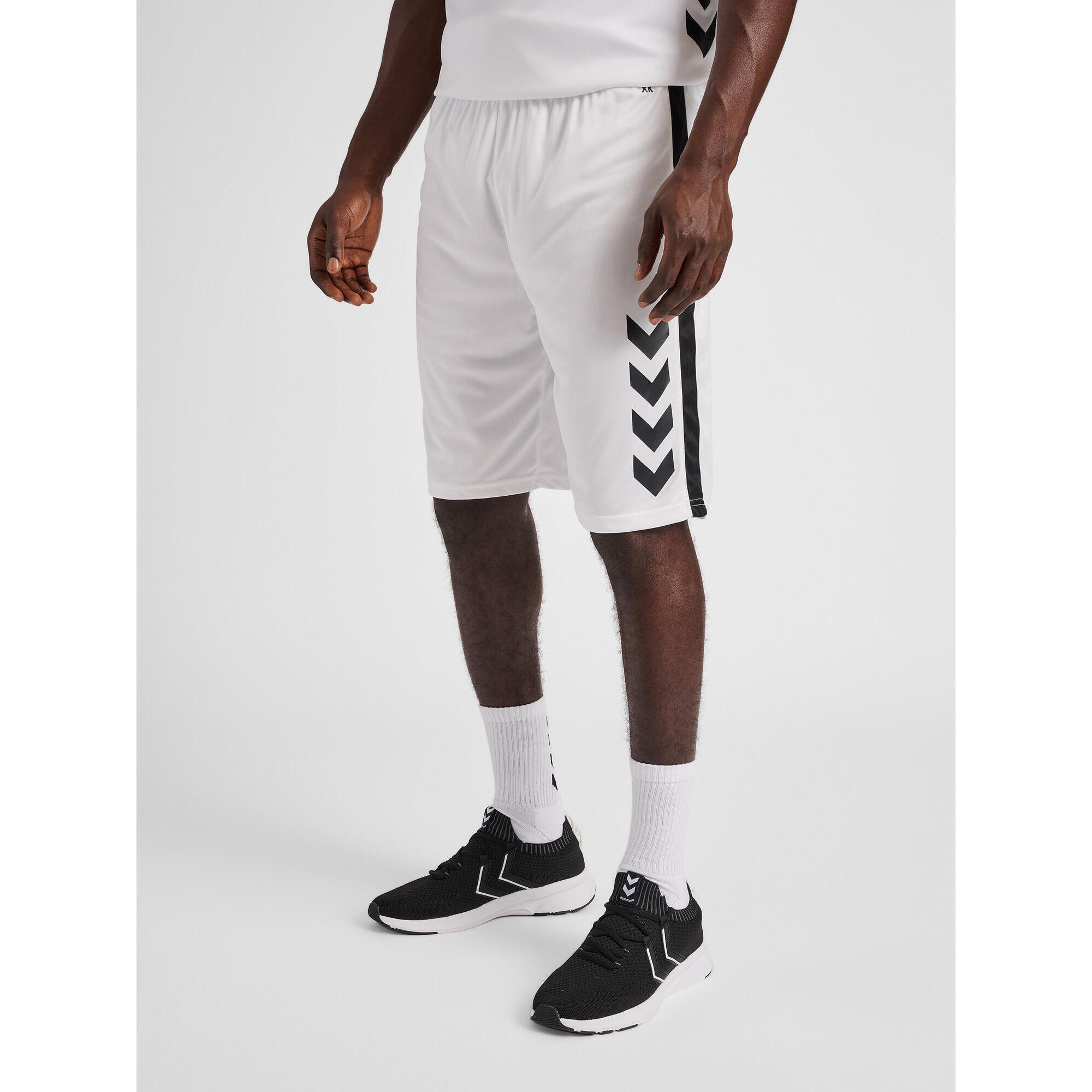 Hummel - Fermeture À Cordon Short Hmlcore Basketball Adulte Hummel - Short - Blanc - S - Decathlon