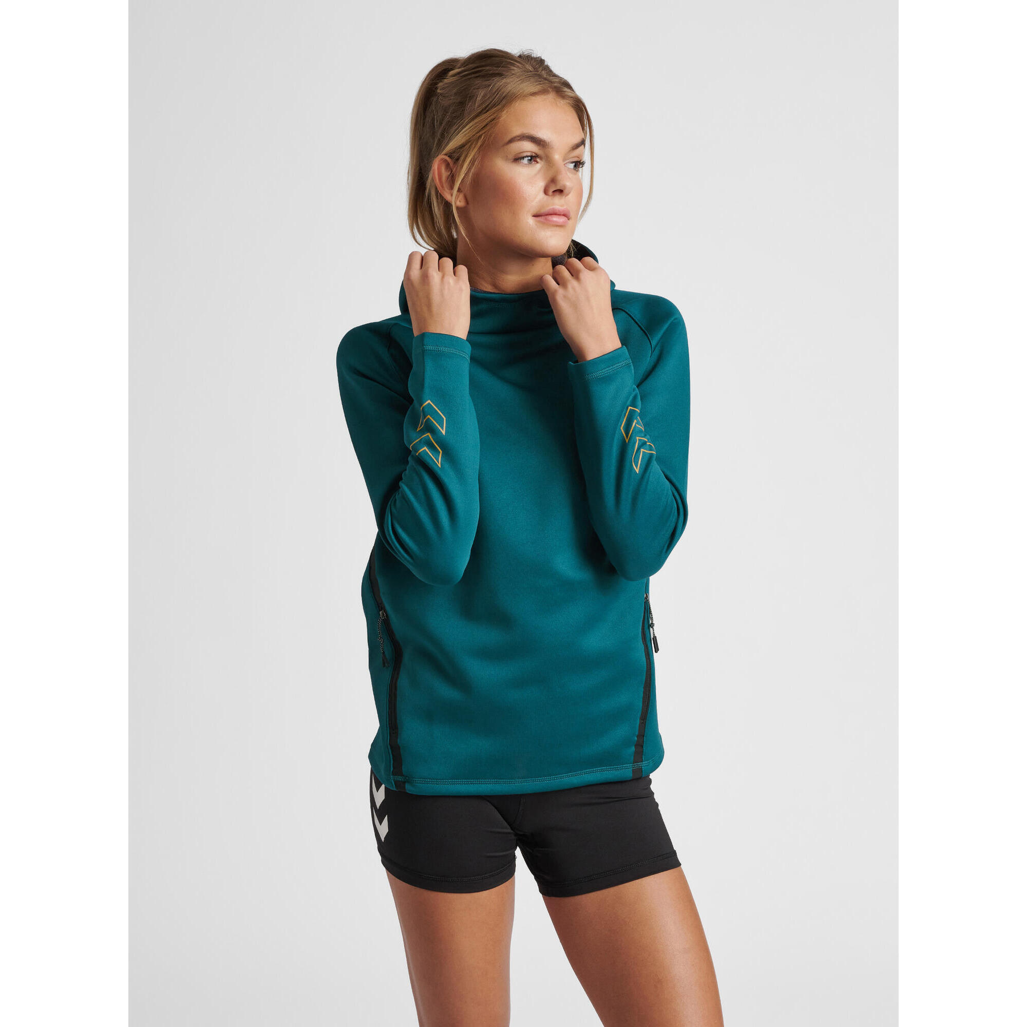 Hummel - Enfiler Chaussure D'Intérieur Hmlcima Femme Hummel - Sweat-shirt - Bleu - S - Decathlon
