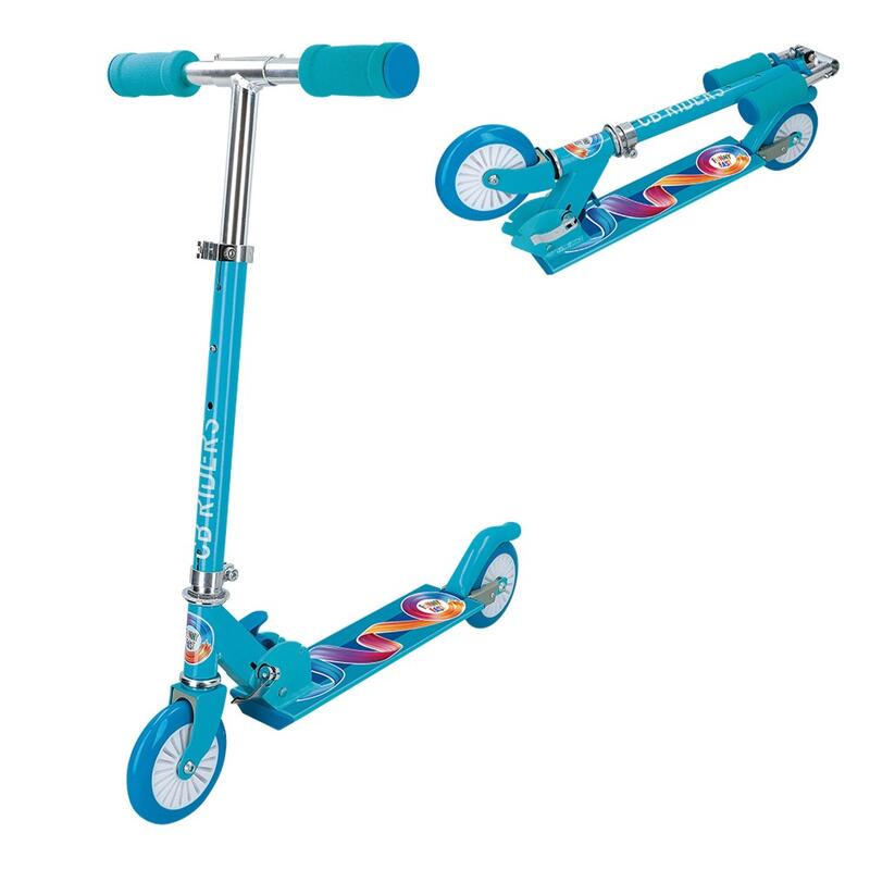 Trotineta para crianças 3 anos trotineta dobrável alumínio rodas 12 cm CB RIDERS