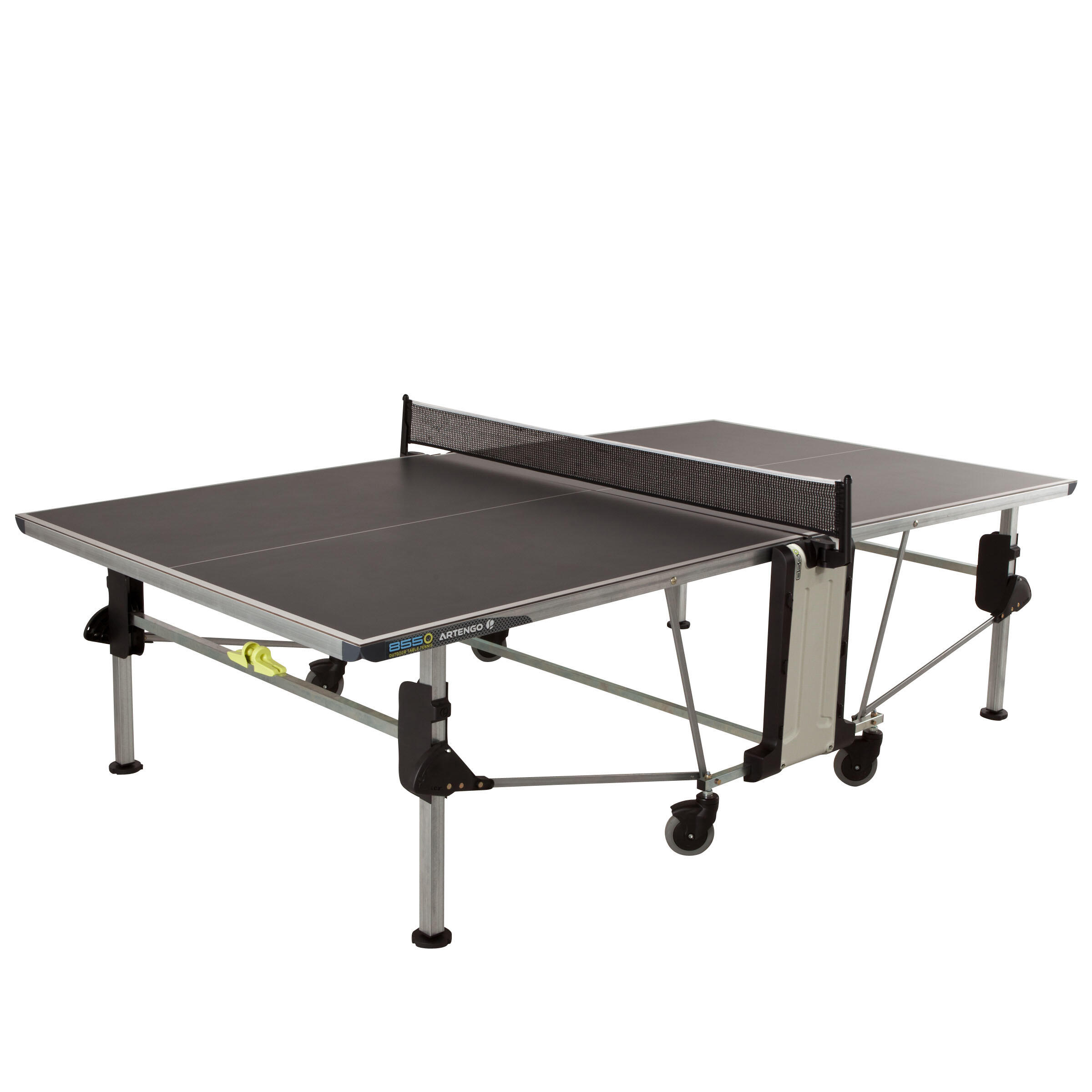 Filet De Ping-Pong Rétractable Sourcing Map - 1.8m, Nylon Durable, Noir - Pour Intérieur Et Extérieur - 10