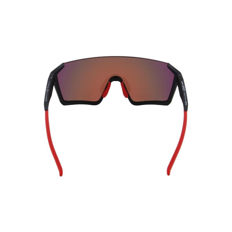 Lunettes de soleil Jaden - Matt Black&Red/Red Revo