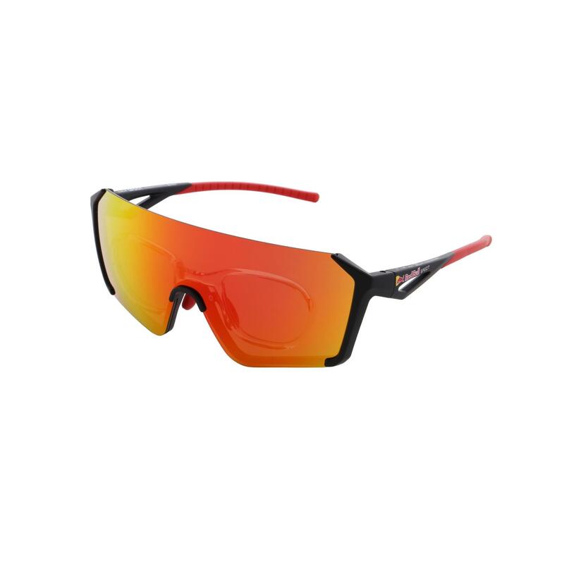 Lunettes de soleil Jaden - Matt Black&Red/Red Revo