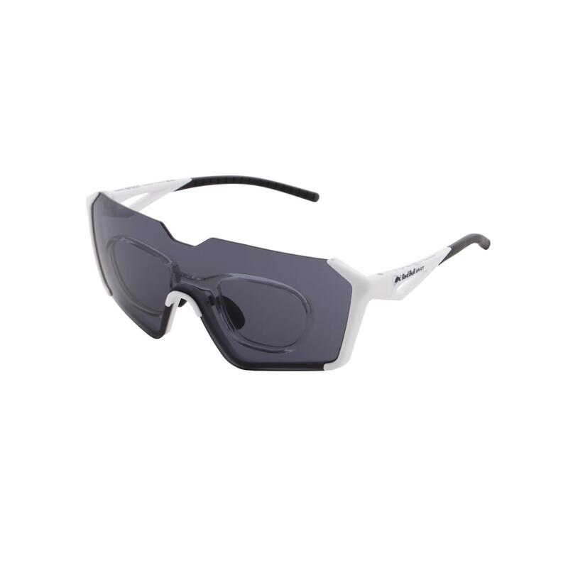 Lunettes de soleil Nick - Matt White&Black/Smoke Grey