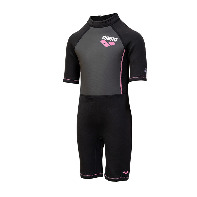 BASIC  KIDS SHORTSLEEVE WETSUIT - PINK