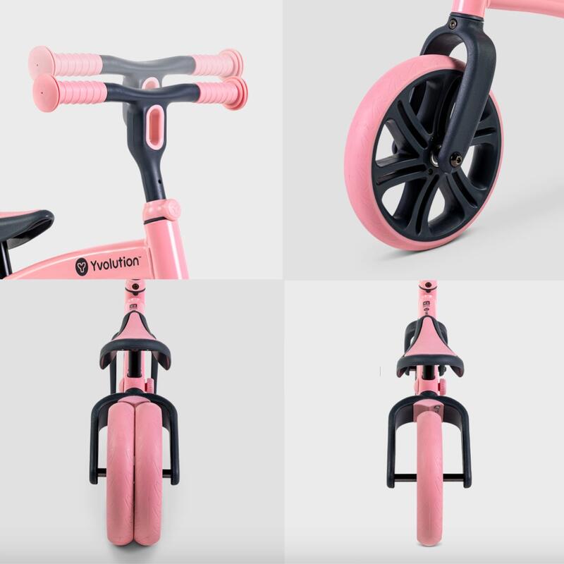 Vélo d'équilibre - Y-velo Jr - Rose