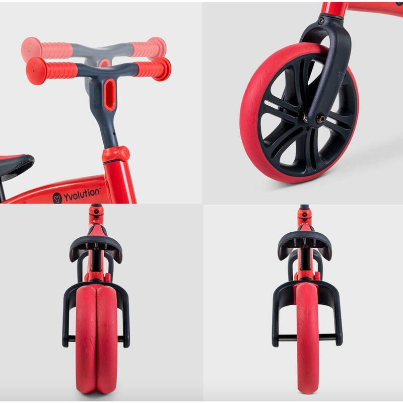 Yvolution Y-velo Jr Loopfiets - Rood