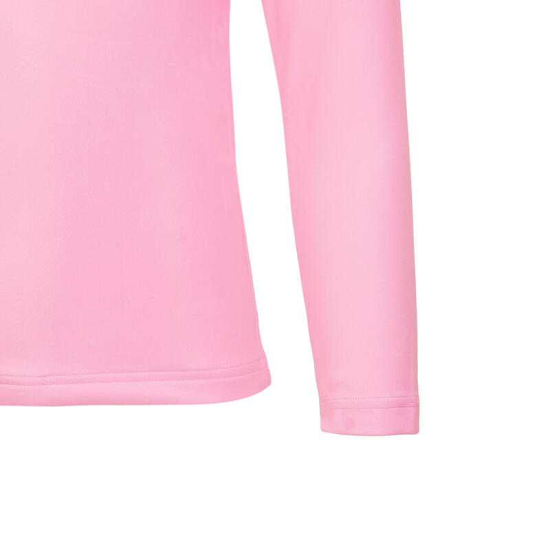 小童中性泳裝 經典款 長袖防曬套裝- 粉紅色