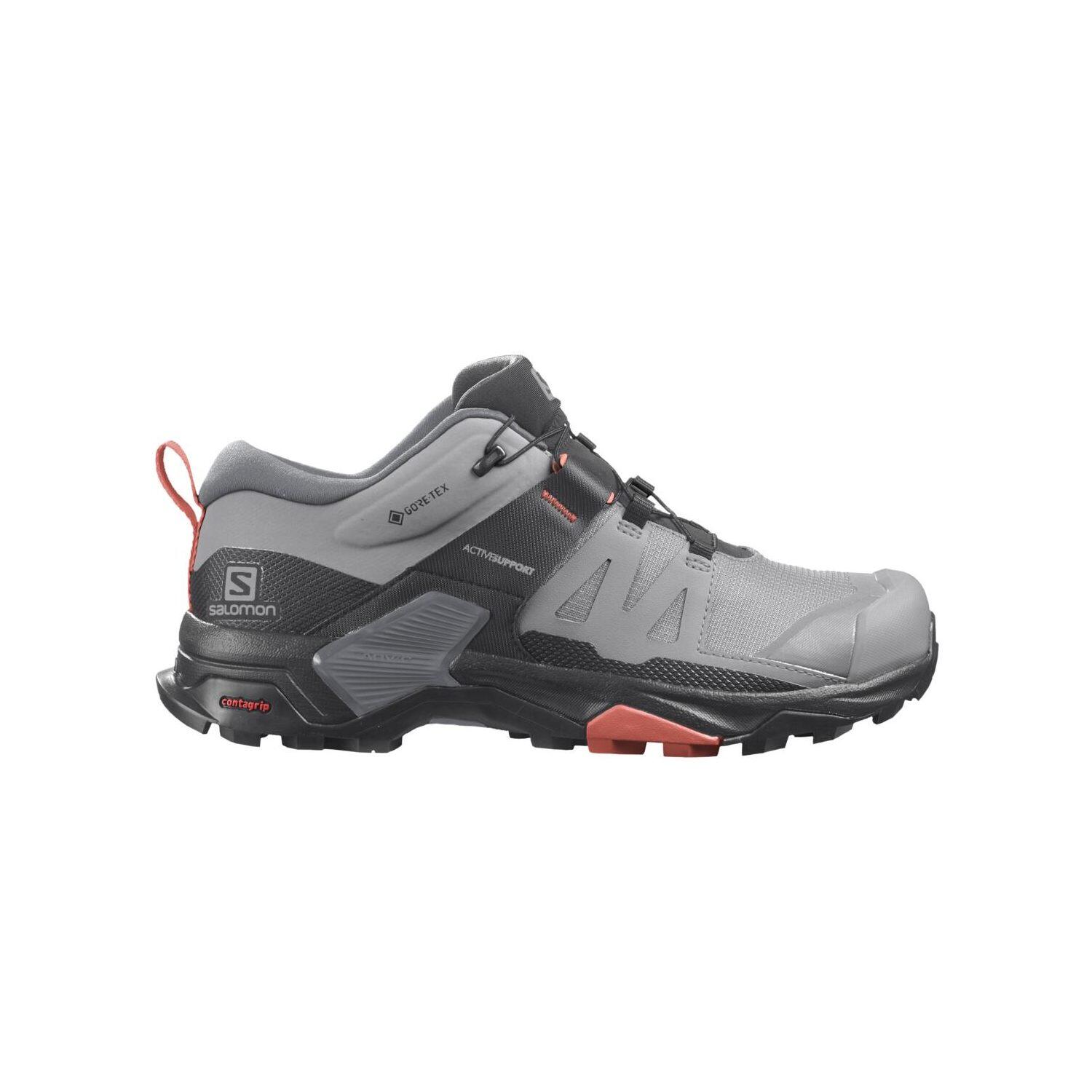 SALOMON Sportovní obuv X Ultra 4 Gore-Tex šedá