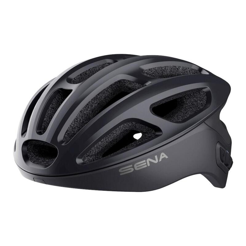 Casco de Ciclismo Sena Smart R1 Negro de Carretera