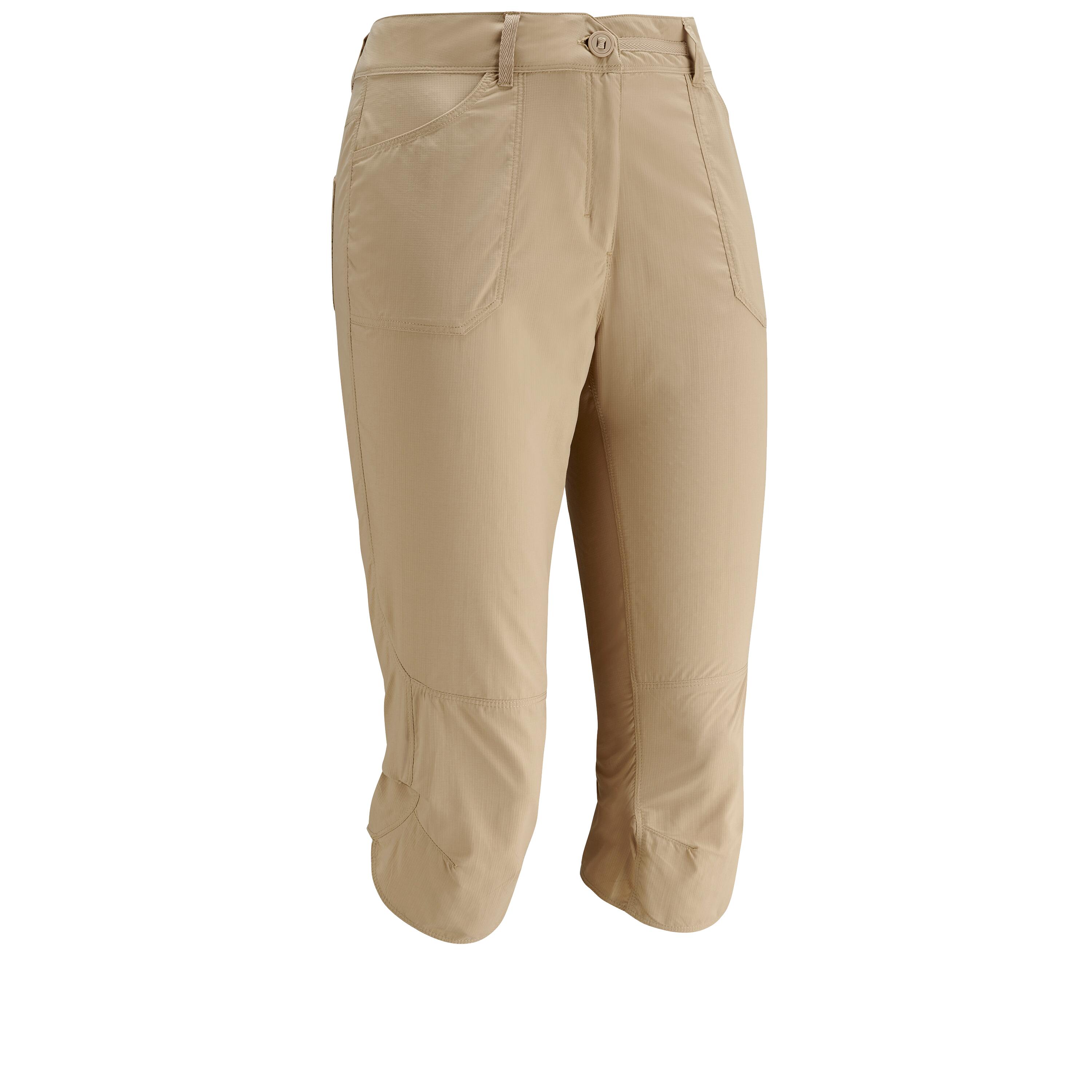 Lafuma - Pantacourt Trekking Femme Access Knee - Pantalons - Beige - 42 M/l - Decathlon