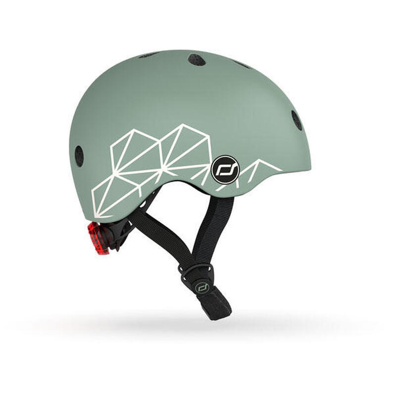 Trottinette  KinderCasque  XXS-S  vertlines