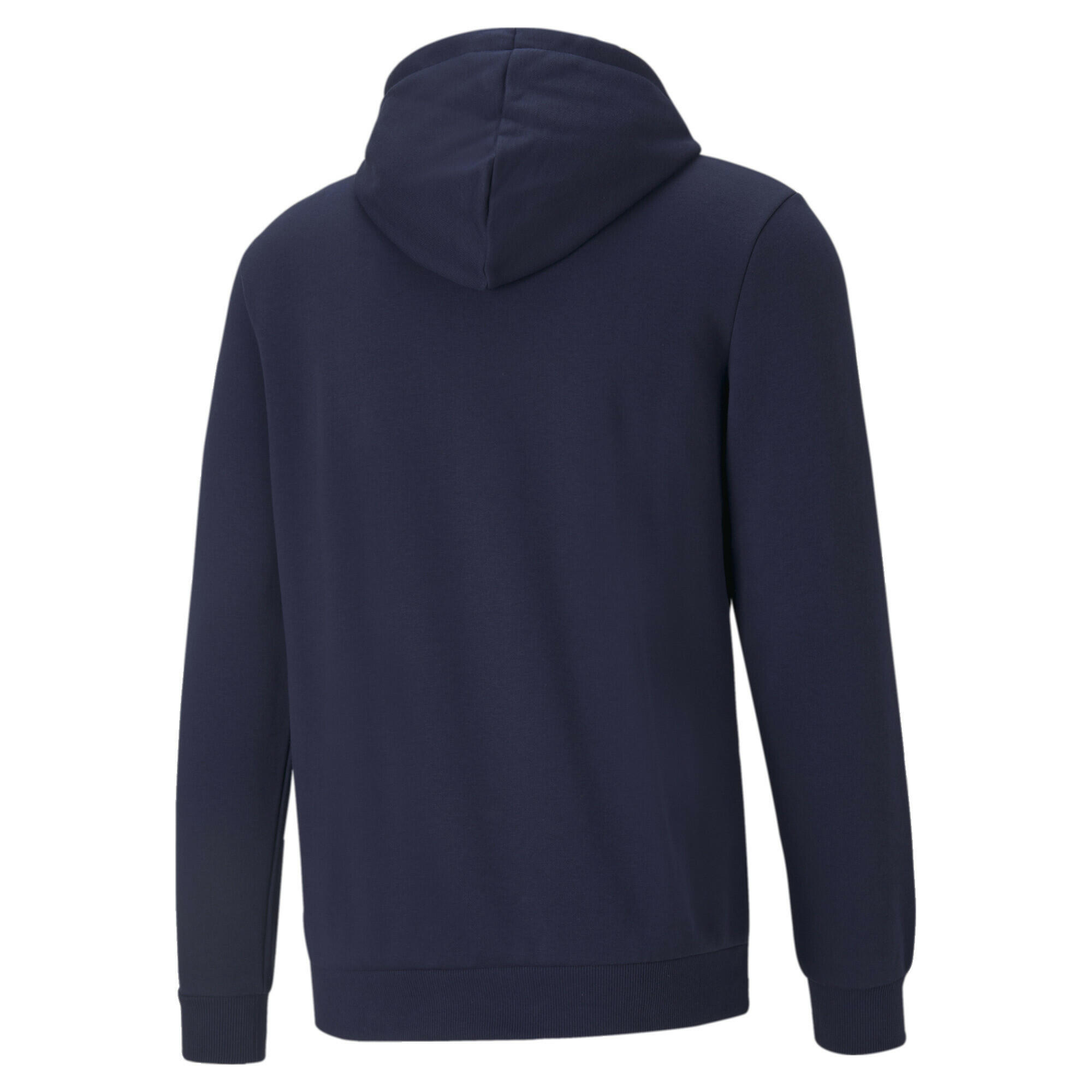 Hoodie à gros logo Essentials+ Homme PUMA Peacoat Blue 4/5