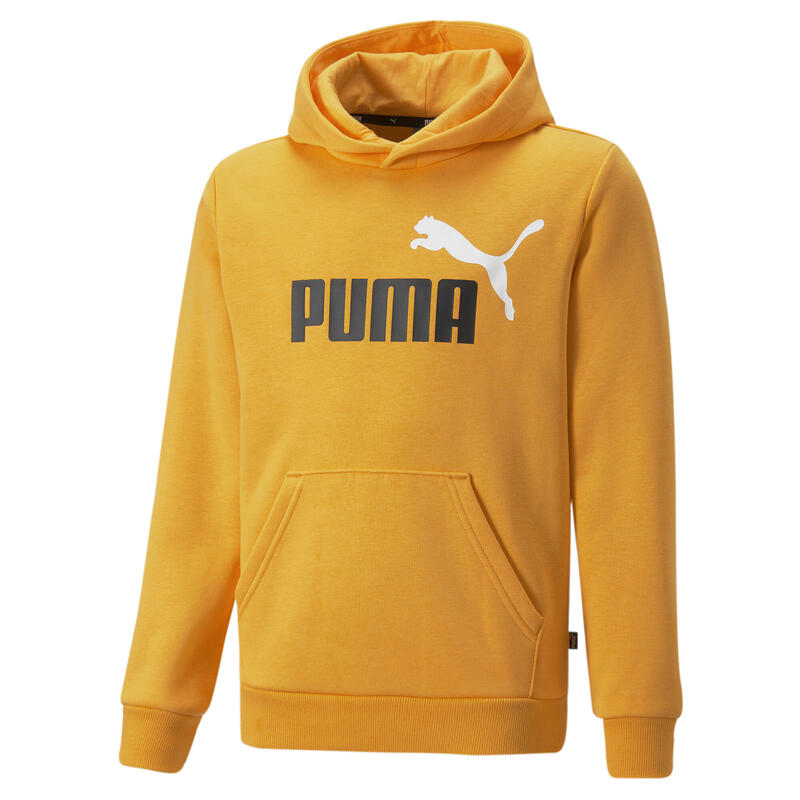 Sudadera Niños con capucha Essentials+ Two-Tone Big Logo Naranja