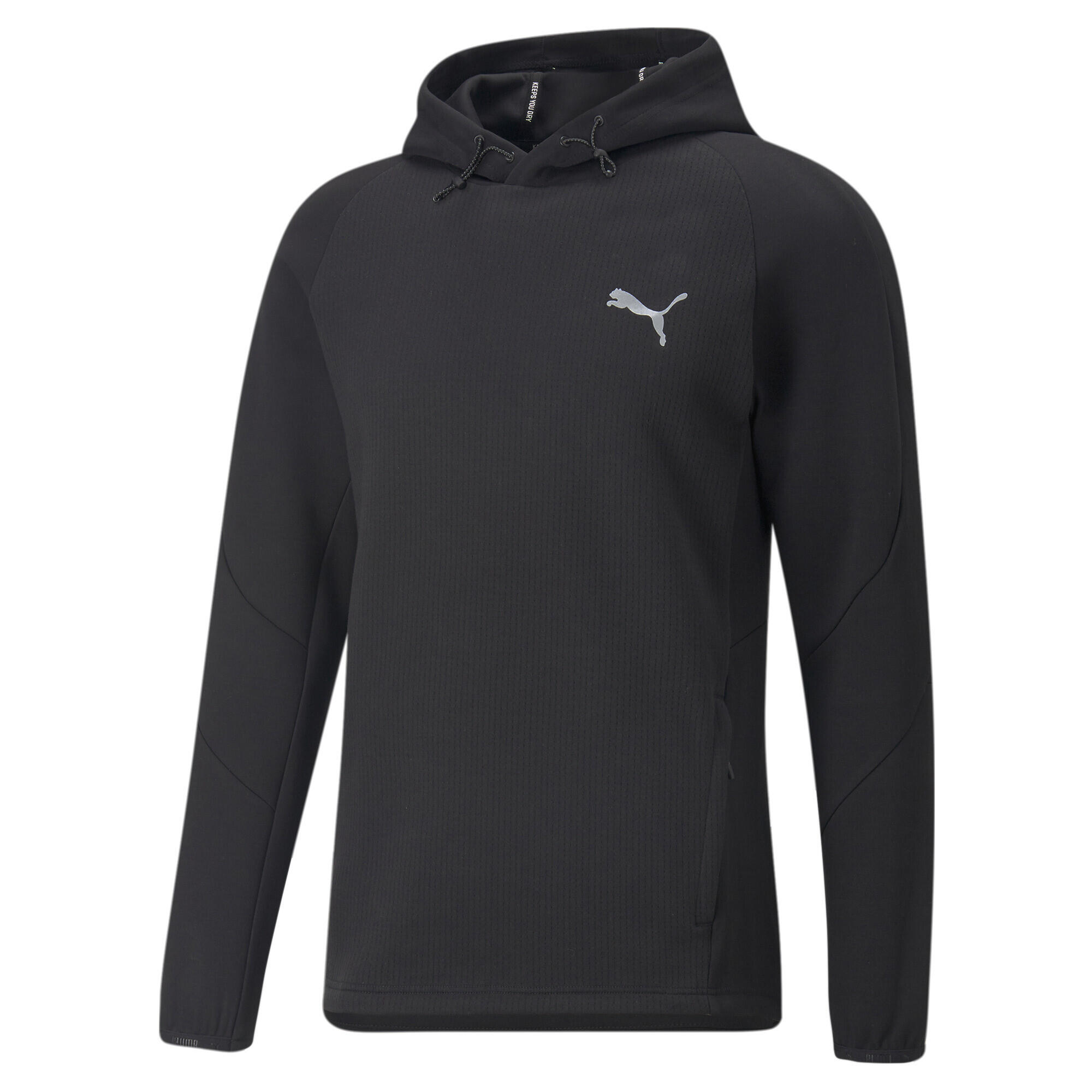 Puma - Sweat À Capuche Evostripe Homme Puma - Pull - Noir - 42 M/l - Decathlon