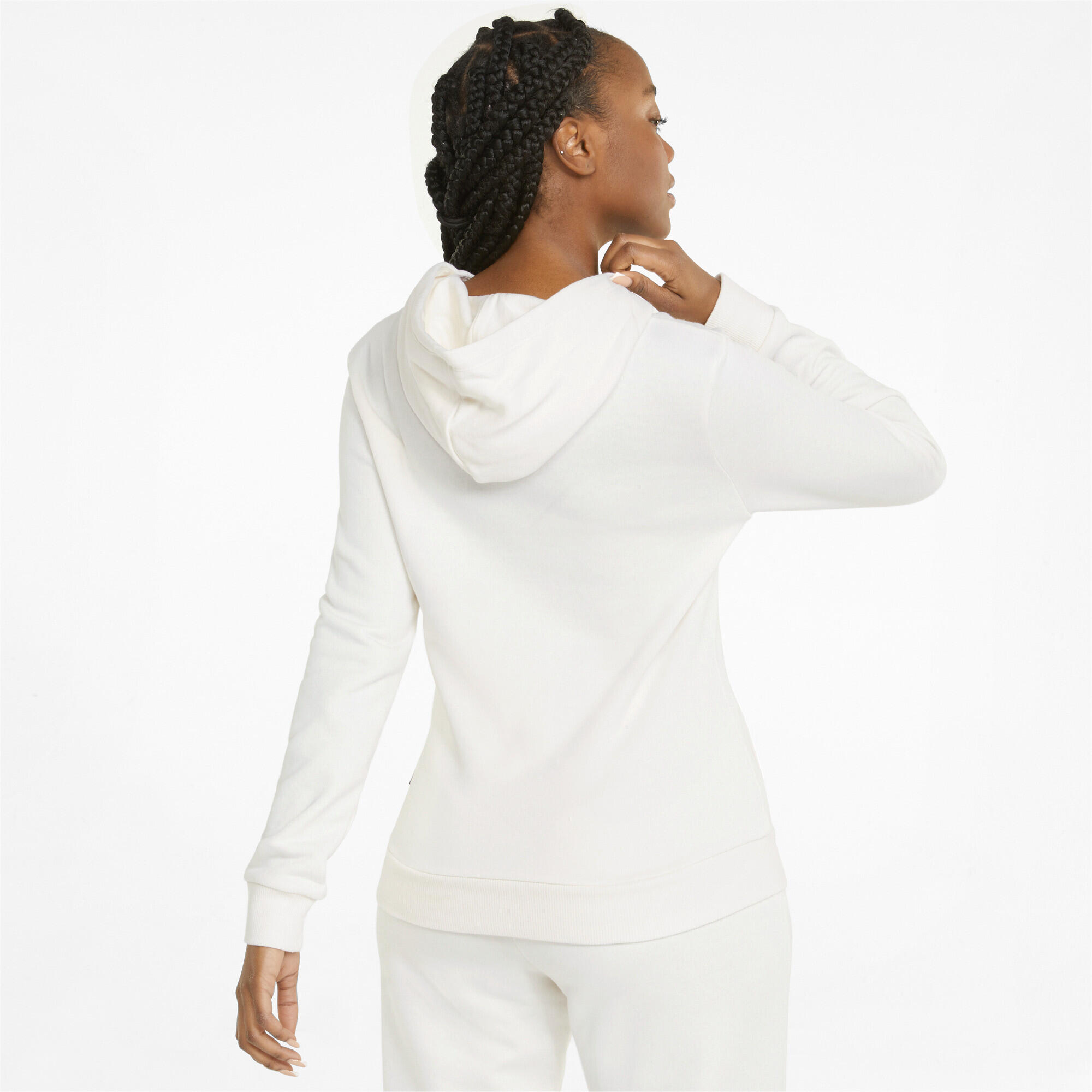 Essentials+ Embroidery Hoodie Damen PUMA No Color Mix 3/7