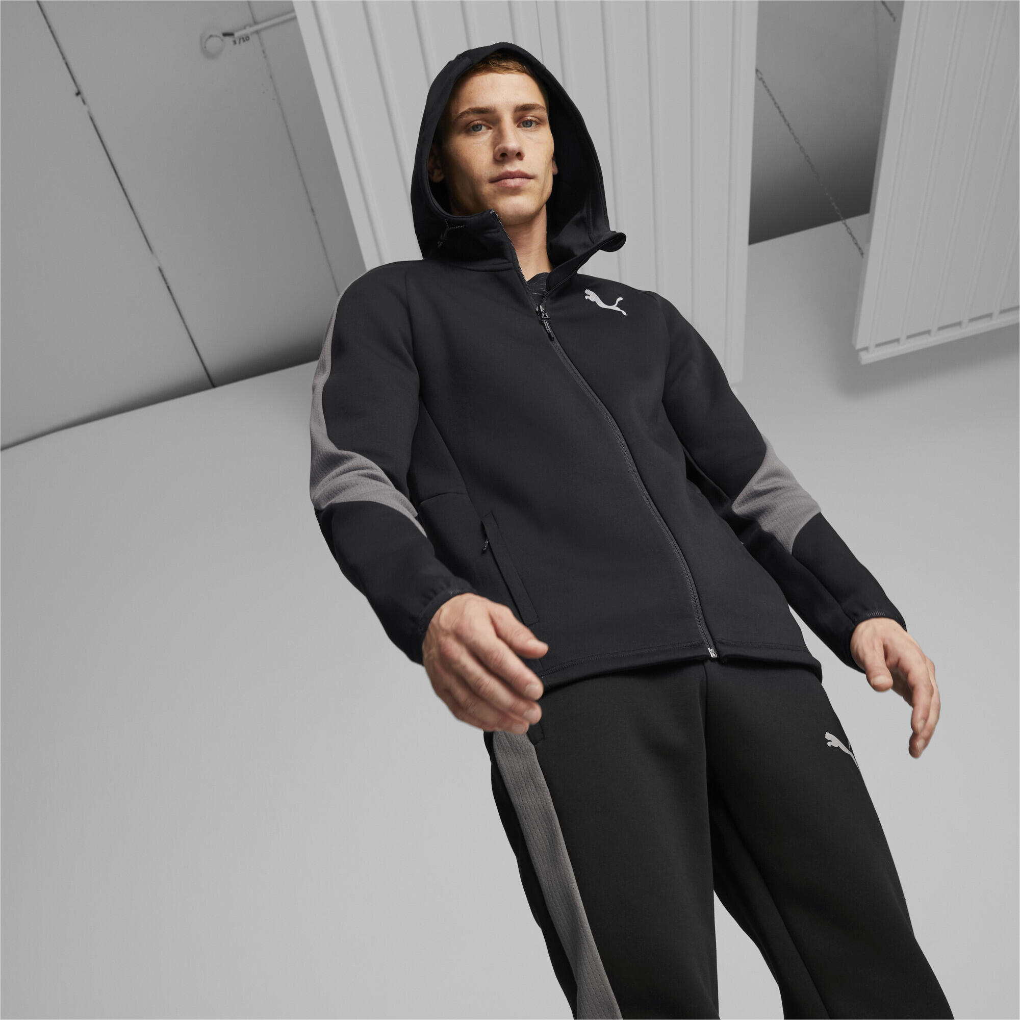 Sweat à capuche zippé Evostripe Homme PUMA 2/5