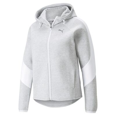 Evostripe hoodie met rits dames puma
