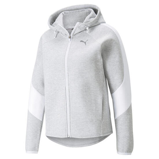 Felpa con cappuccio e zip integrale Evostripe da donna PUMA