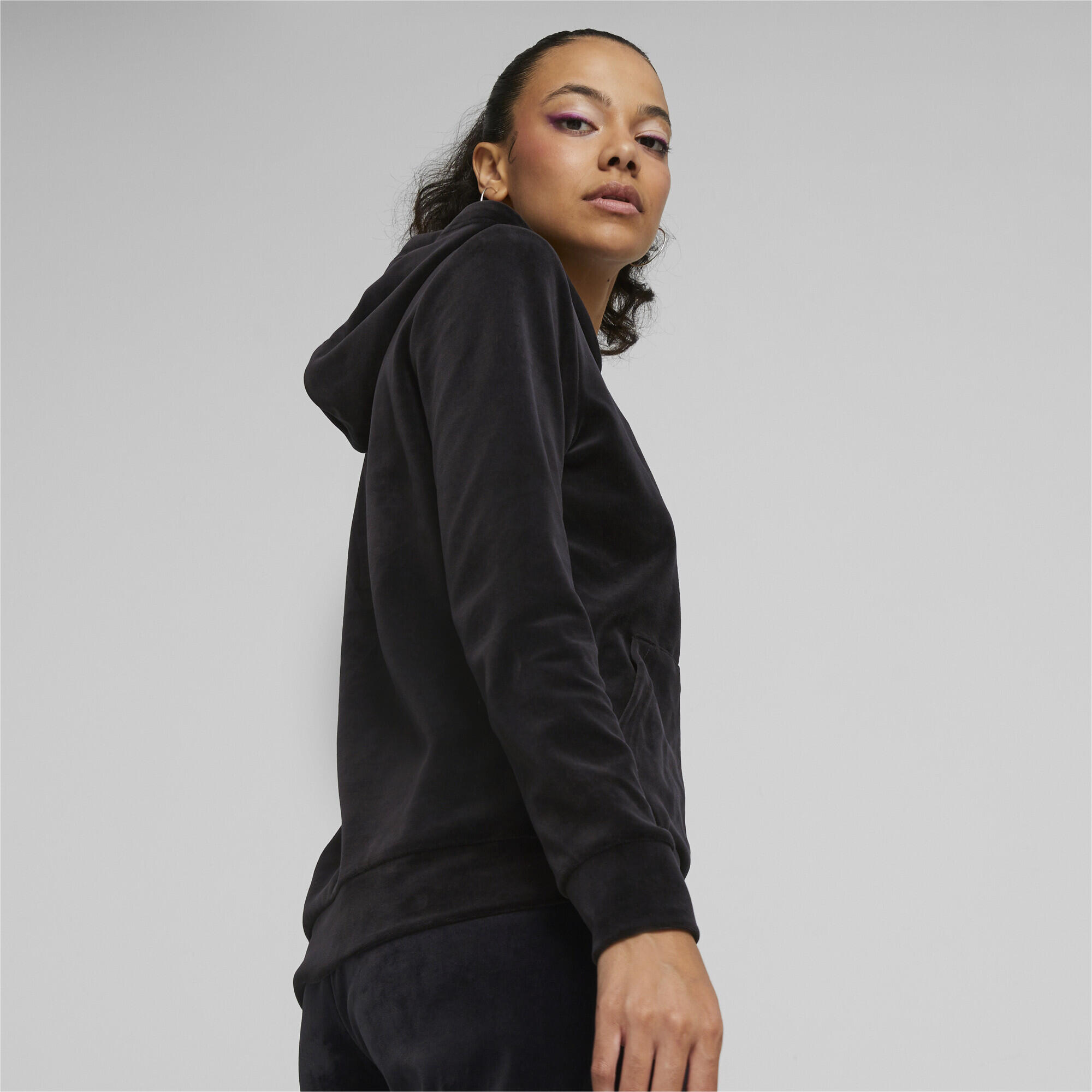 Sweat à capuche en velours Essentials+ Femme PUMA 3/7