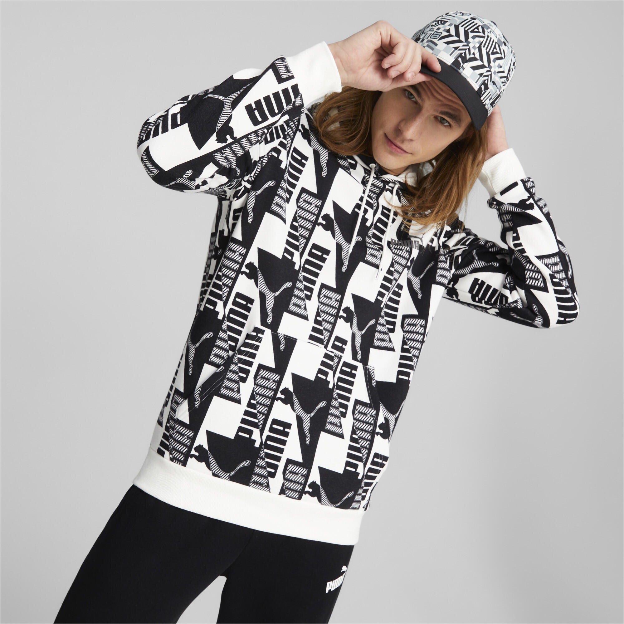 Sweat à capuche imprimé Power Homme PUMA 2/5