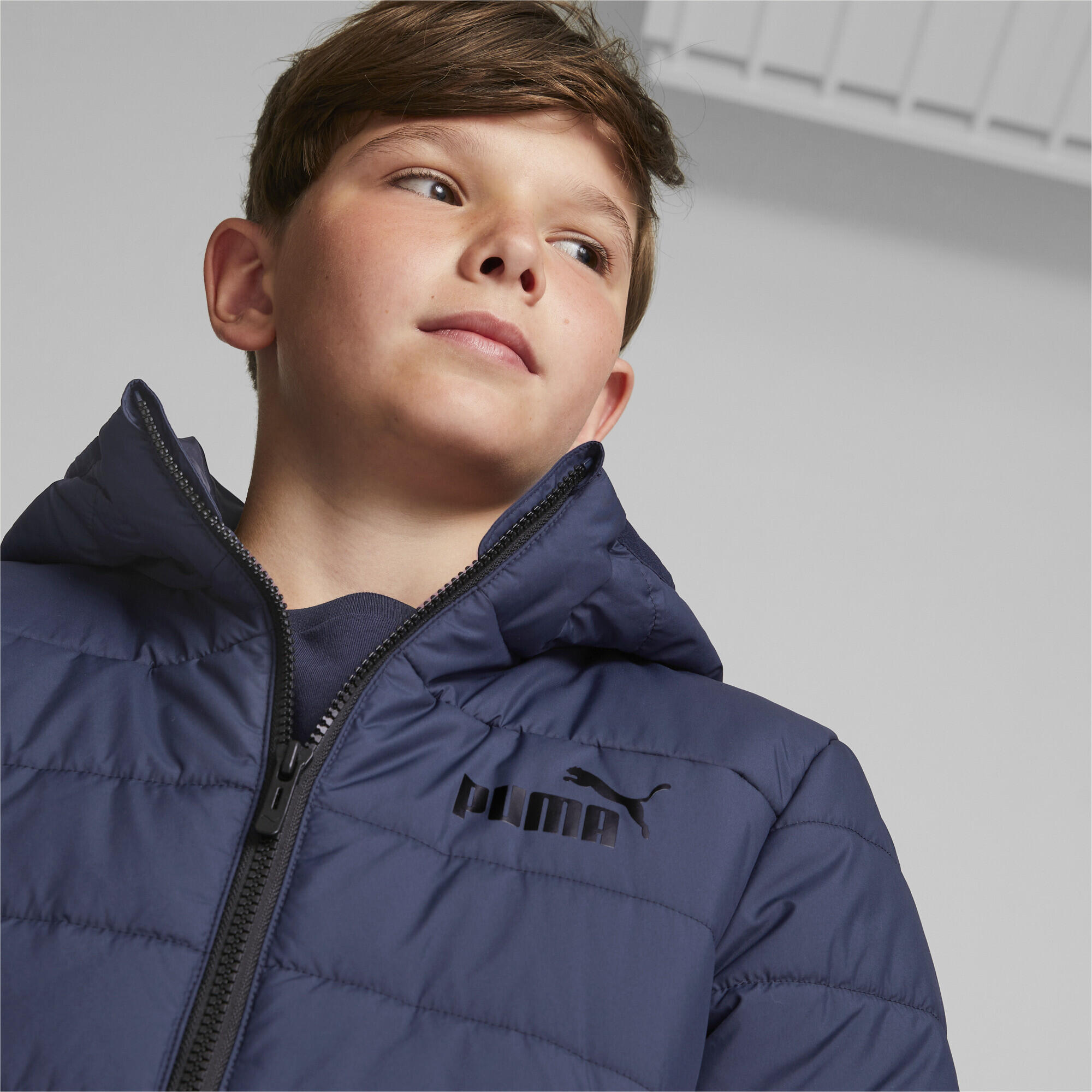 Giacca imbottita Essentials da ragazzo PUMA Peacoat Blue 5/6