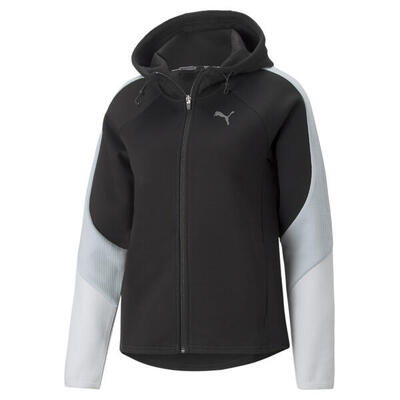 Felpa con cappuccio e zip integrale Evostripe da donna PUMA
