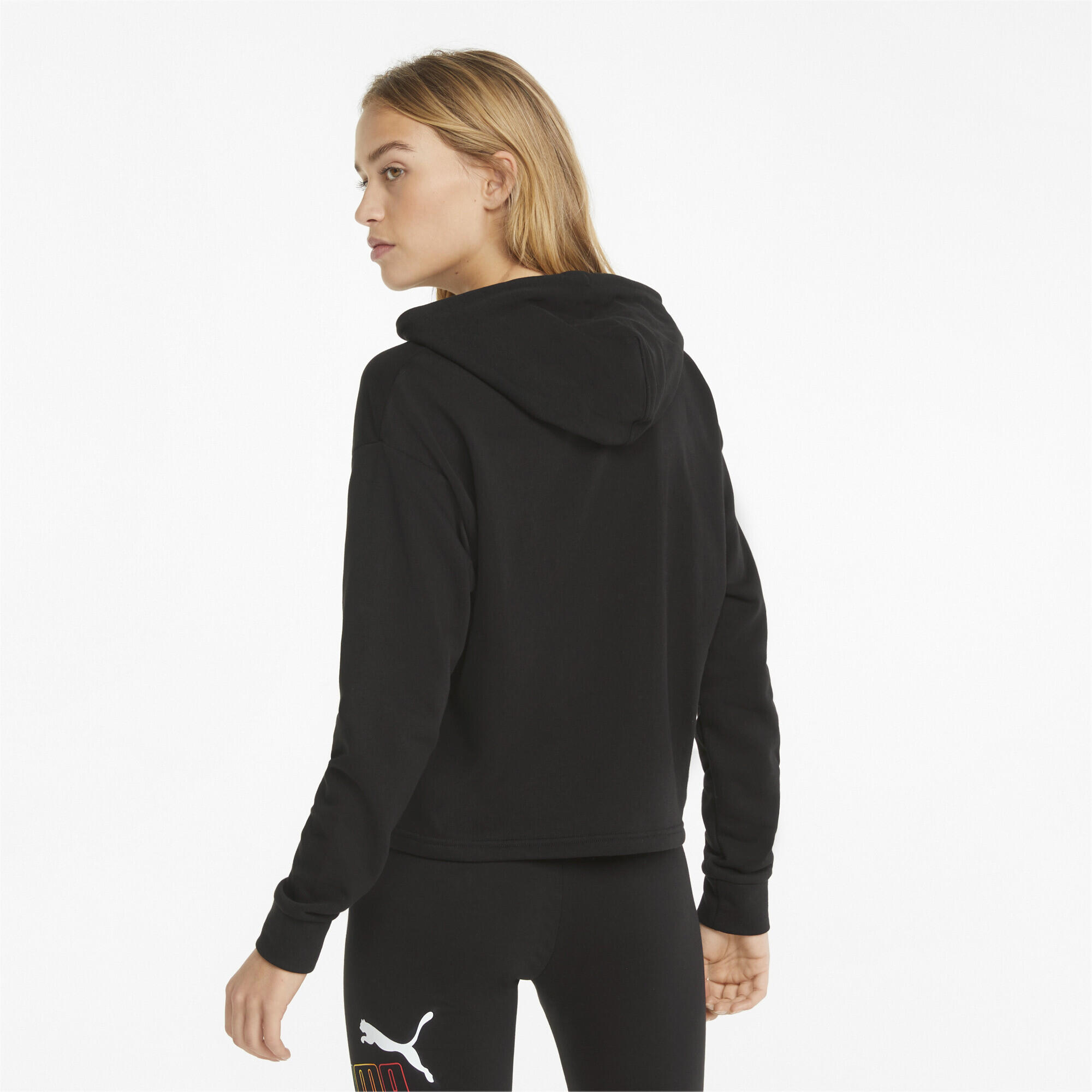 Essentials+ Cropped Damen Hoodie PUMA 3/5