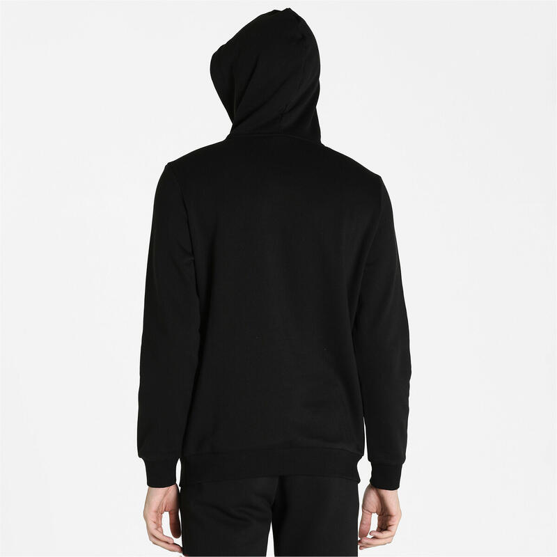 Hanorac universal 84723701 peste cap cu glugă negru bărbătesc