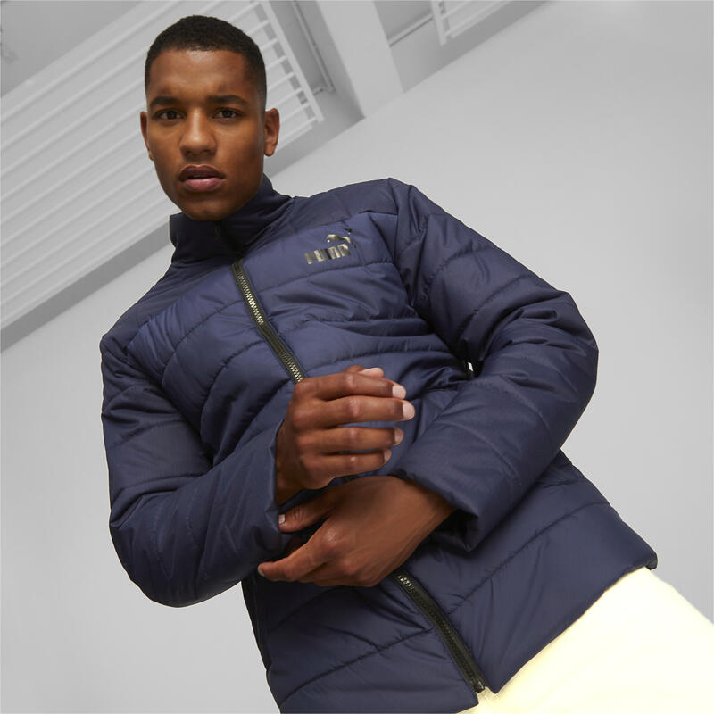 Dzseki Puma ESS Padded Jacket, Kék, Férfiak