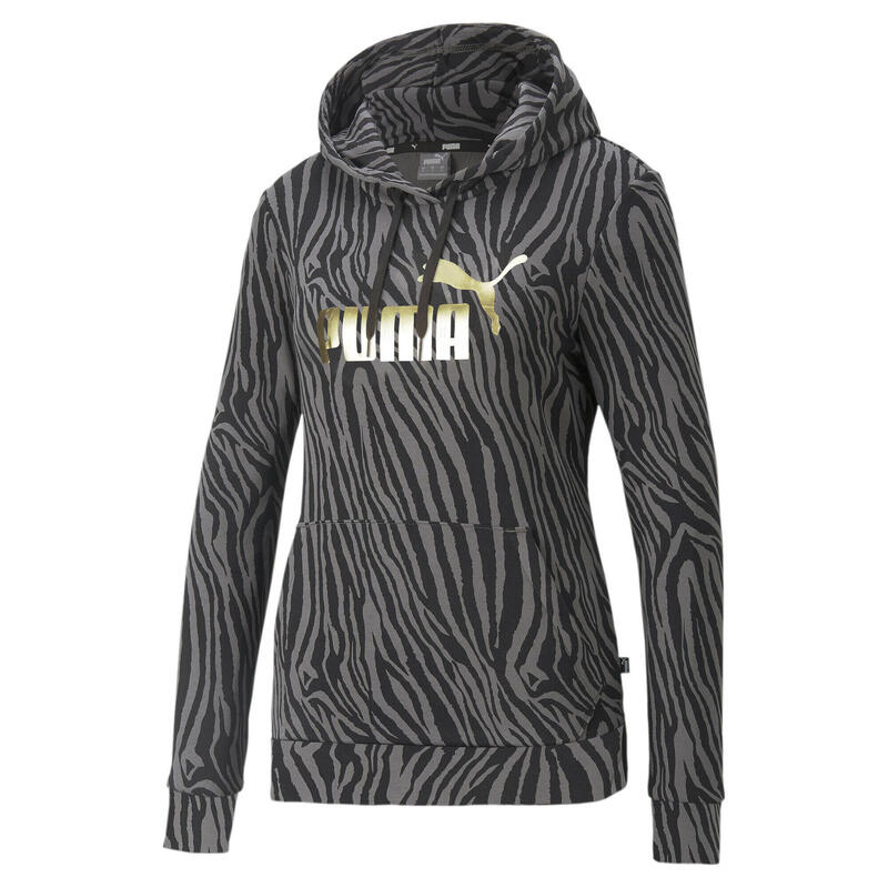 Essentials+ Tiger hoodie voor dames PUMA