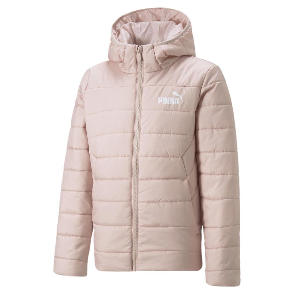 PUMA Kids Boys Essentials Padded Jacket Hooded Youth - Rose Quartz