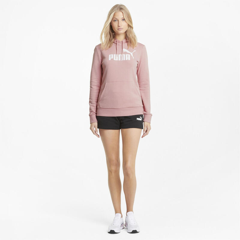 Essentials hoodie met logo dames PUMA Bridal Rose Pink