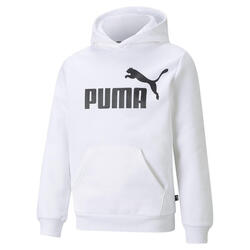 Essentials hoodie met groot logo jongeren PUMA