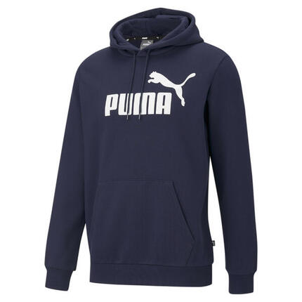 Essentials Big Logo Hoodie Herren PUMA Peacoat Blue