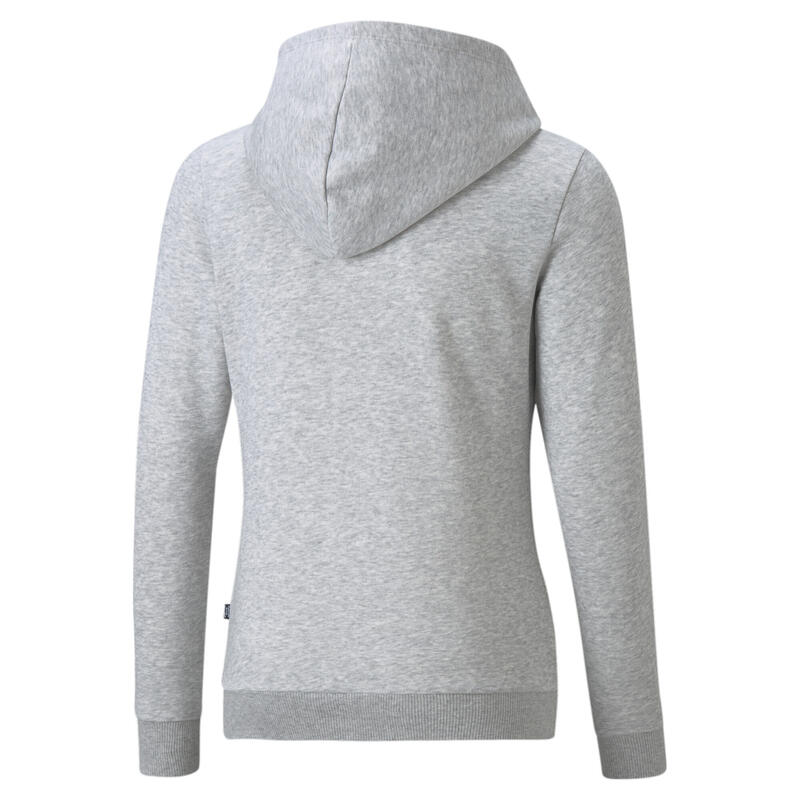 Essentials Logo Hoodie Mädchen PUMA Light Gray Heather