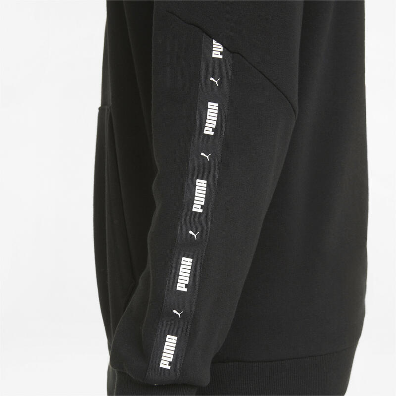 Sudadera con capucha Hombre PUMA Essentials+ Tape Negro