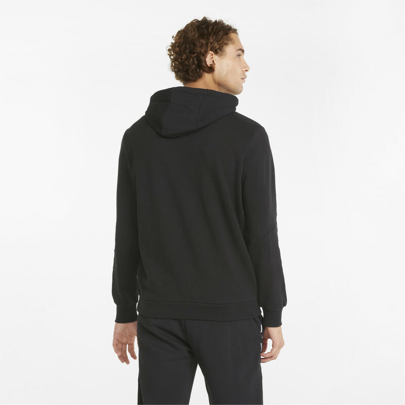 Sudadera con capucha Hombre PUMA Essentials+ Tape Negro