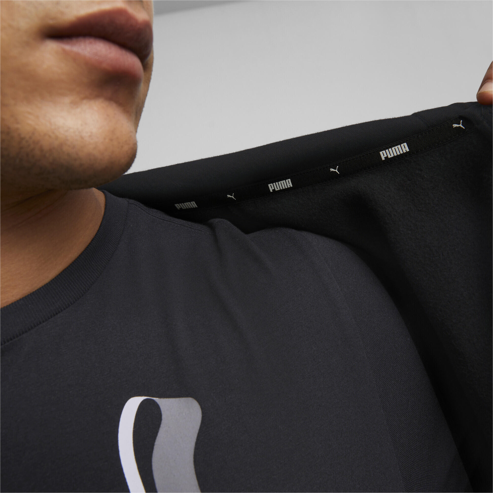 Sweat à capuche zippé Essentials+ Tape Homme PUMA Black 4/7