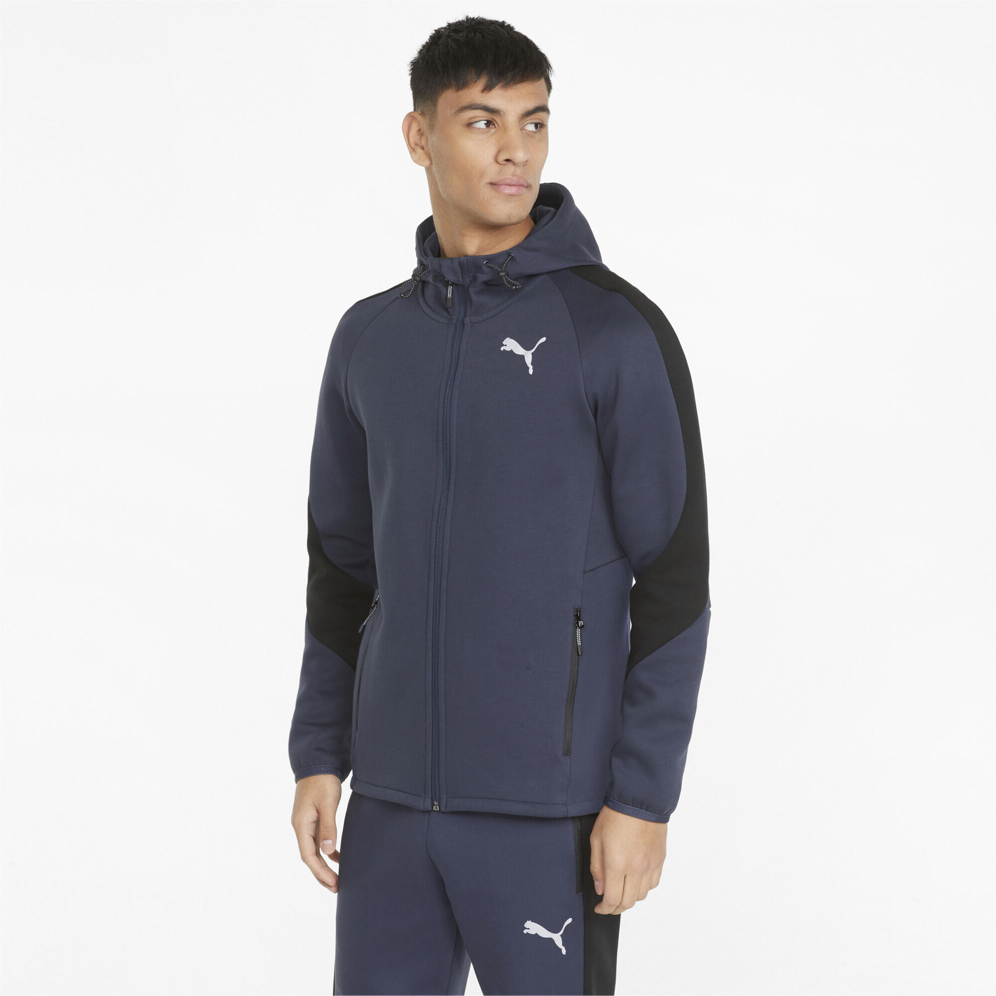 Evostripe hoodie met rits voor heren PUMA 2/5