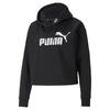 PUMA Essentials korte hoodie met logo voor dames