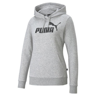 Essentials Logo Hoodie Damen PUMA Black