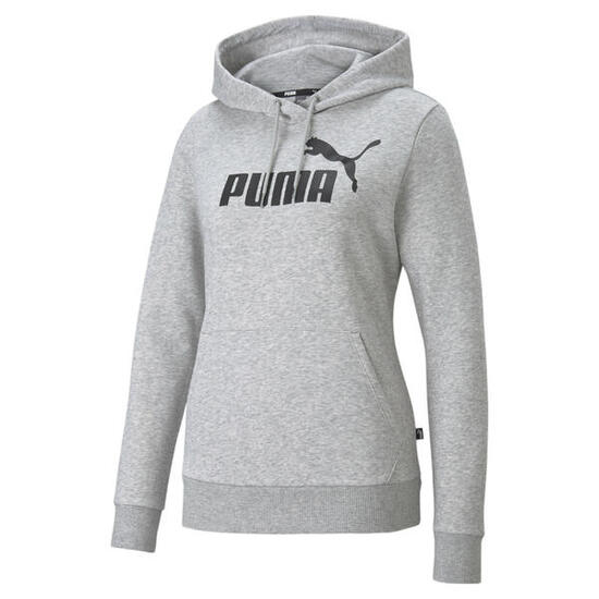 Essentials Logo Hoodie Damen PUMA Black