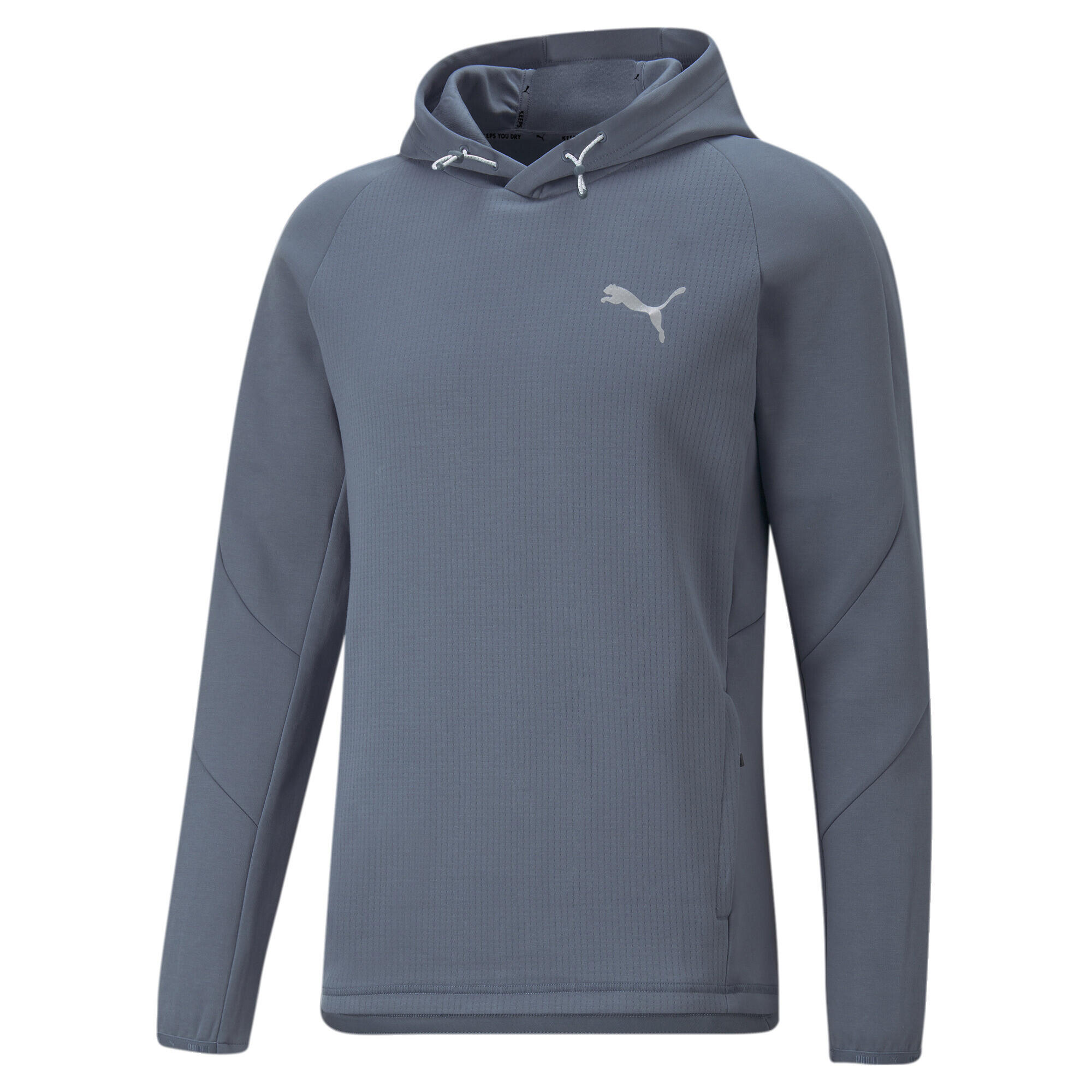 Puma - Sweat À Capuche Evostripe Homme Puma - Pull - Gris - 48 Xl - Decathlon