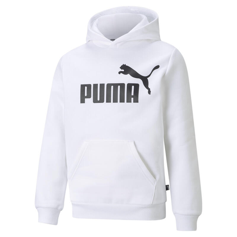 Felpa con cappuccio e logo grande Essentials Youth PUMA