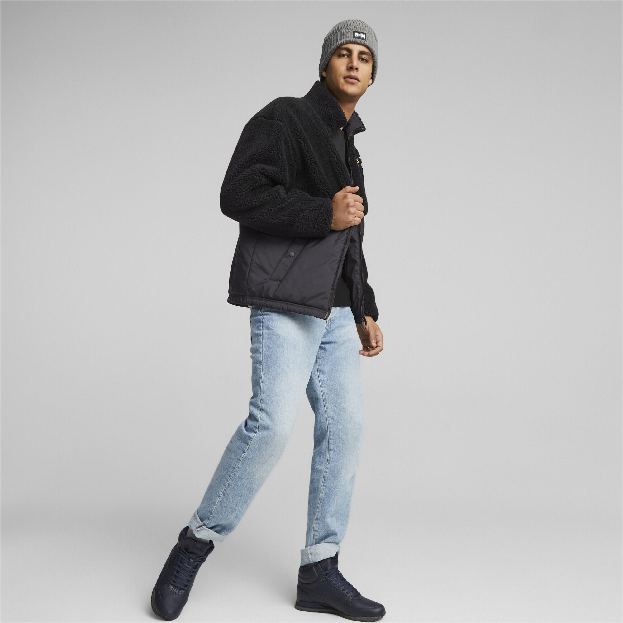 Bonnet côtelé Classic Cuff PUMA Smoked Pearl Gray 4/5